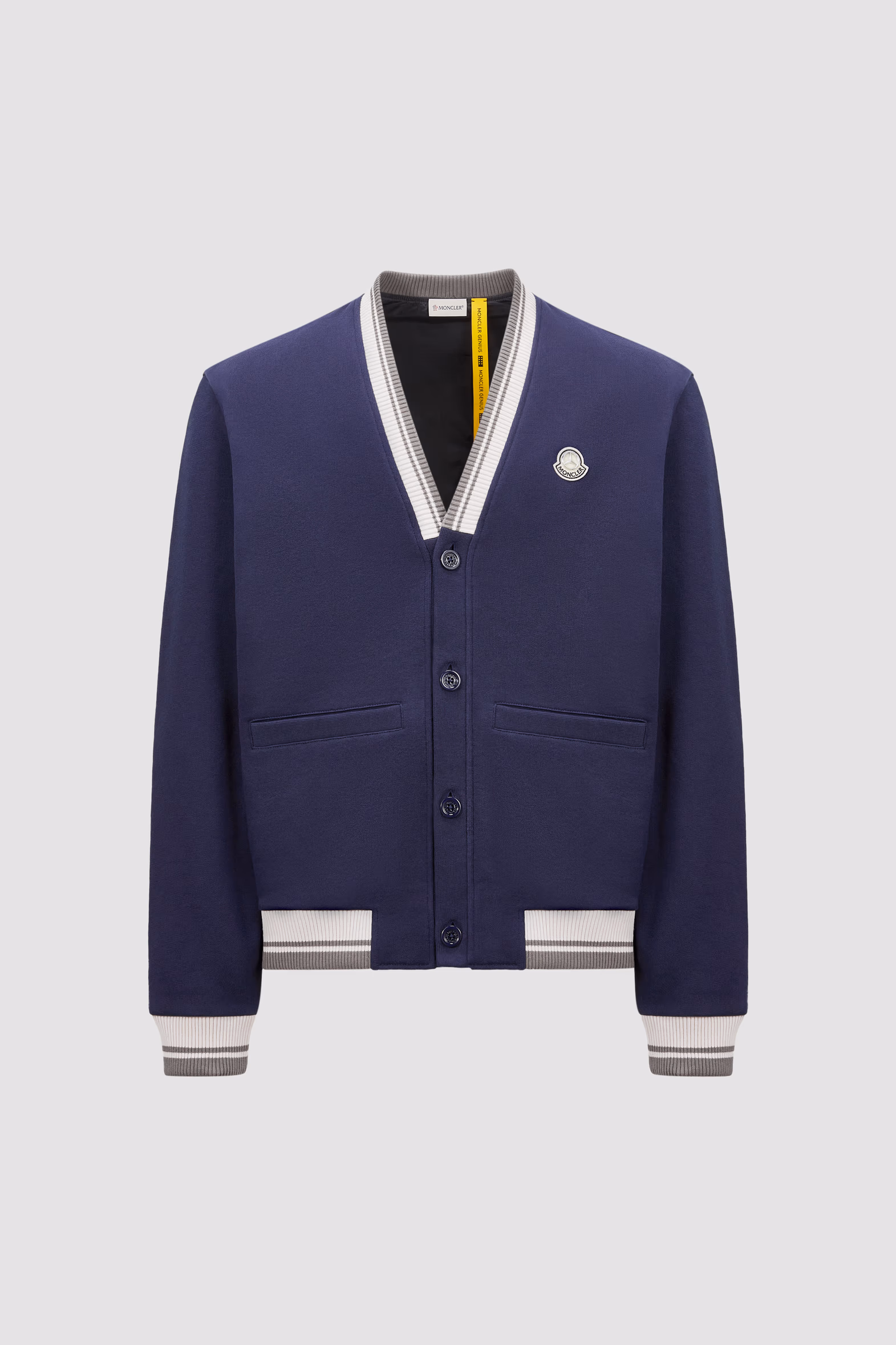 Moncler x Mercedes-Benz by NIGO Padded Cotton Sweatshirt Men Navy Blue Moncler 2